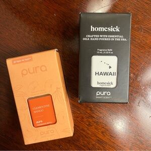 Pura Clementine Mango & Homesick Hawaii Fragrance Refills
